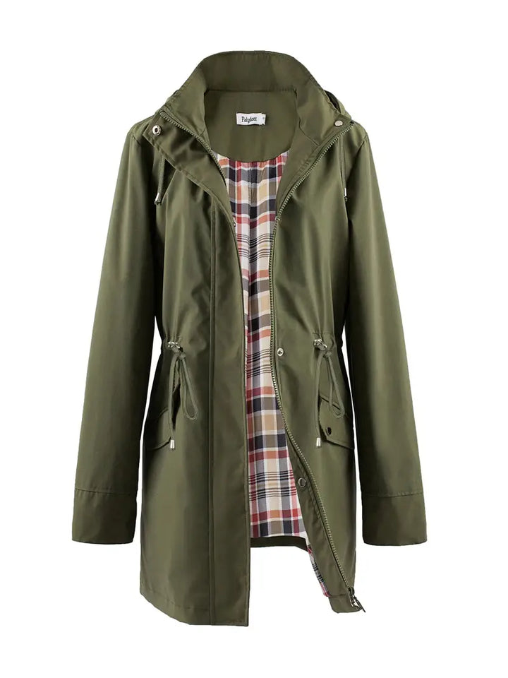 Levoire | Veste De Pluie Longue Légère Vert