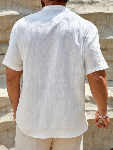 Levoire | T-Shirts Henley En Coton Suspendus