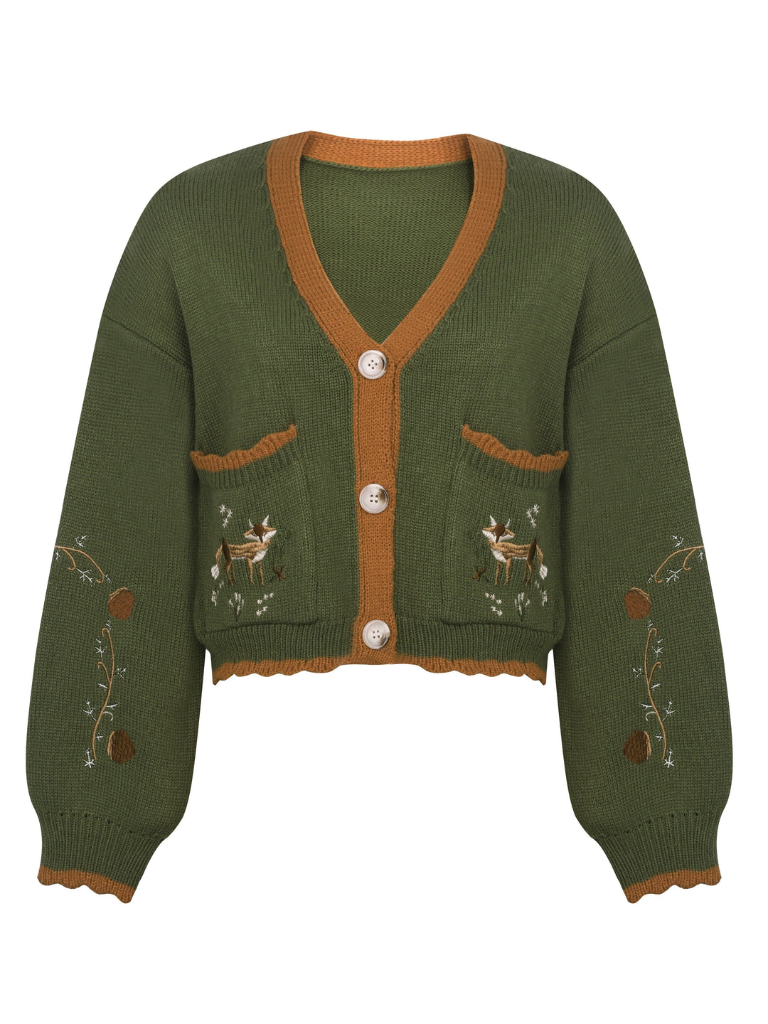 Levoire | Cardigan À Carreaux Femme Renton Vert