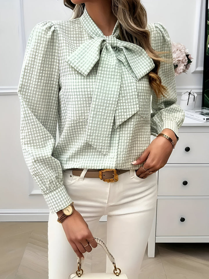Levoire | Chemise À Motifs Avec Lien
