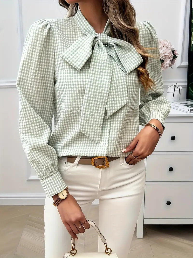Levoire | Blouse En Coton Avec Nœud