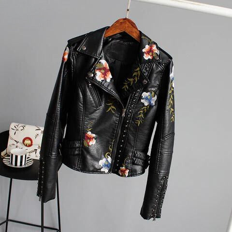 Levoire | Veste Vintage Brodée Cropped