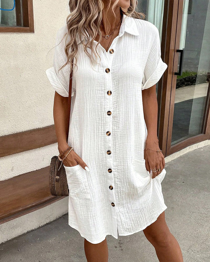 Levoire | Rento Robe Chemise Pour Femmes Blanc