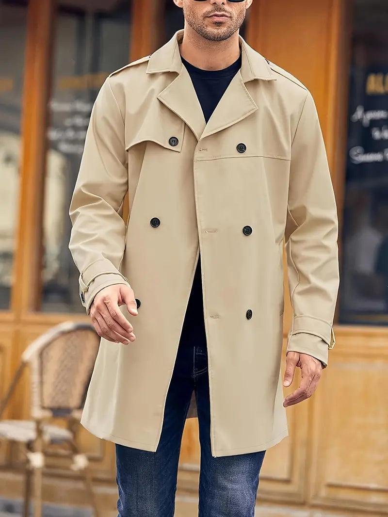 Levoire | Veste Légère Ventée Homme à Double Tricot Kaki