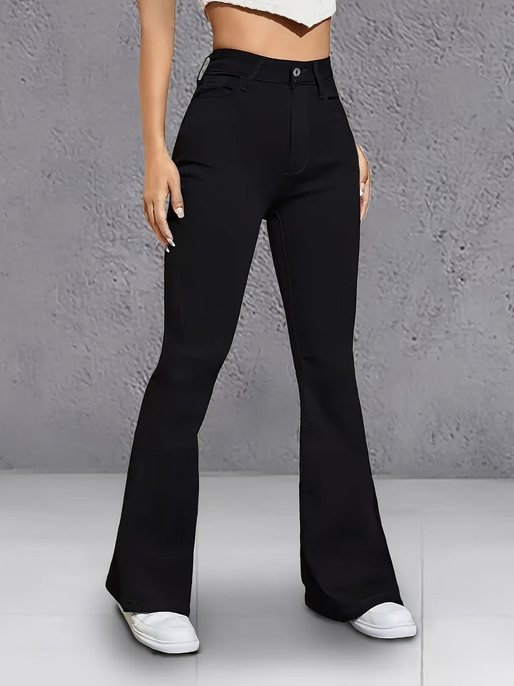 Levoire | Jean En Denim Large Et Haut Noir