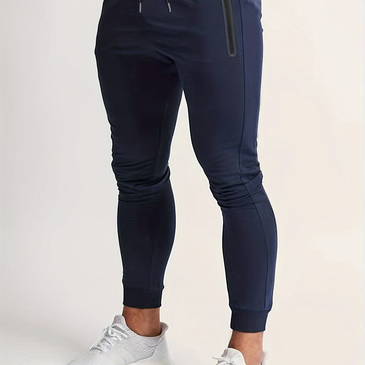 Levoire | Pantalons Pour Hommes Vankat Avec Cordons Et Poches Zippées Meri bleu