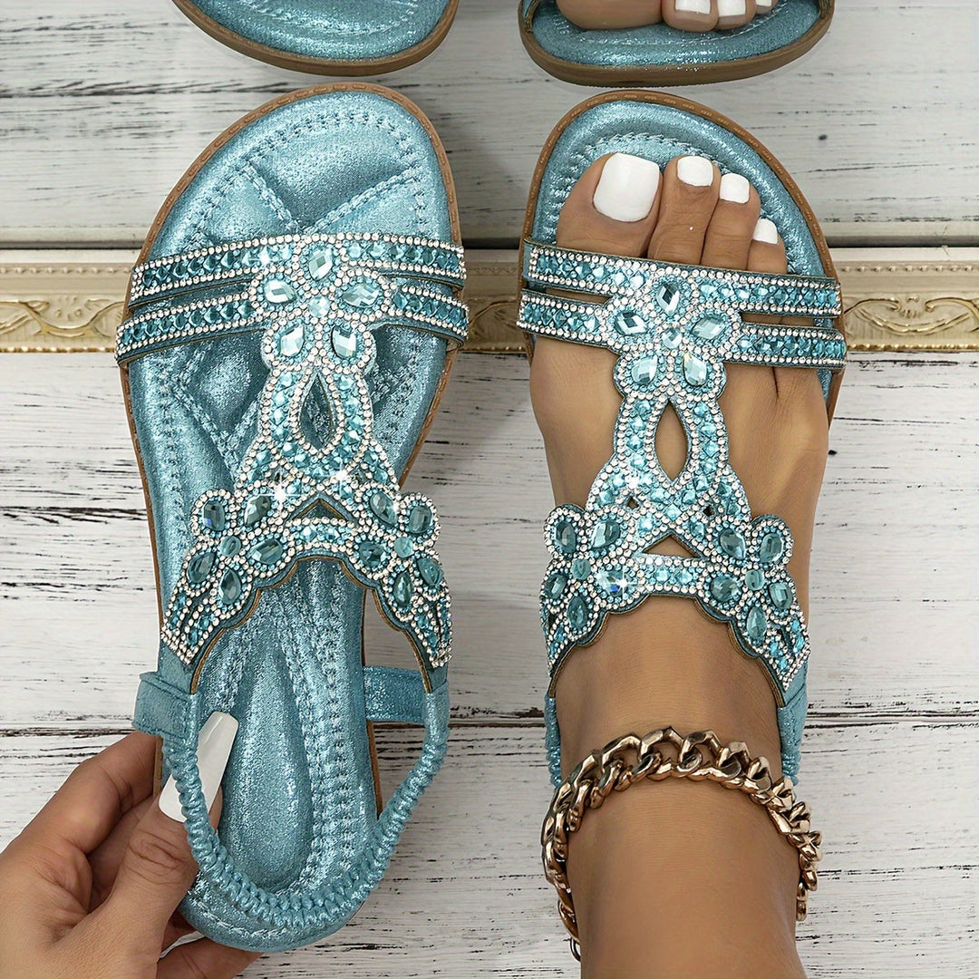 Levoire | Sandales Boho Orthopédiques Bleu ciel