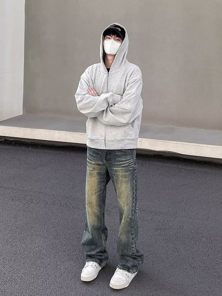 Levoire | Pantalons Baggy Spacieux Avec Une Touche De Style Décontracté