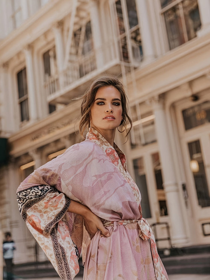 Levoire | Imprimé, Inspiré Du Kimono, Maillot De Bain Élégant