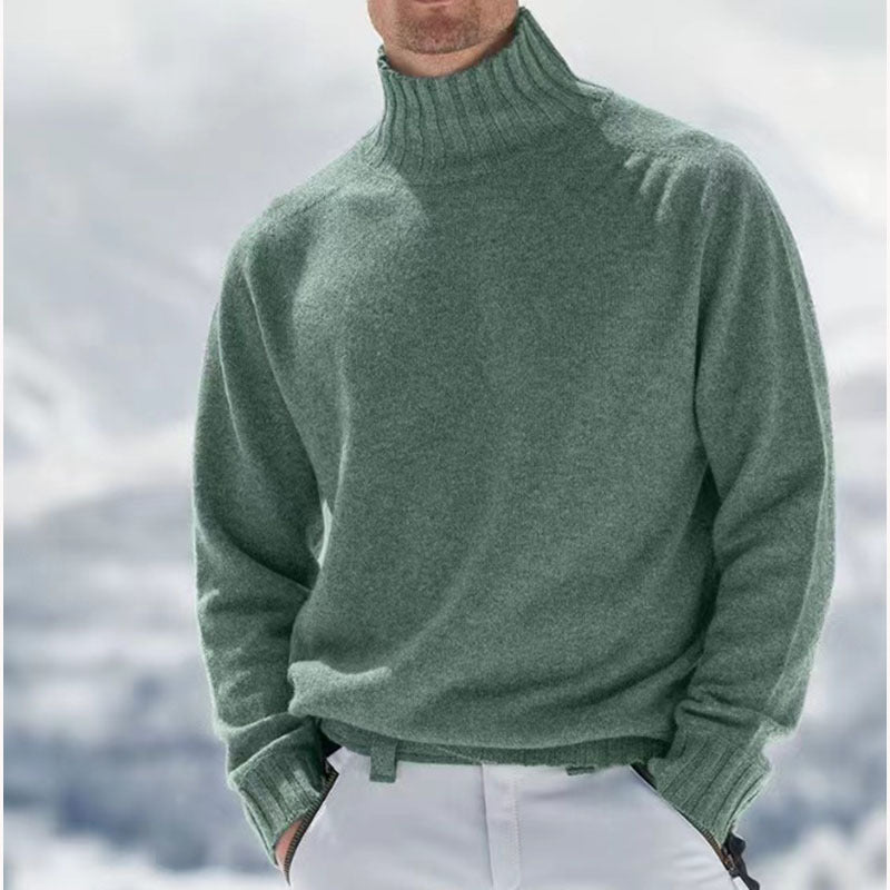 Levoire | Chaud Pull Longue Manche Haut Col Vert