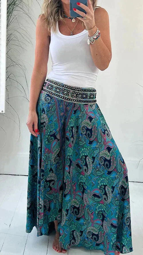Levoire | Pantalon Élastique Léger Bleu
