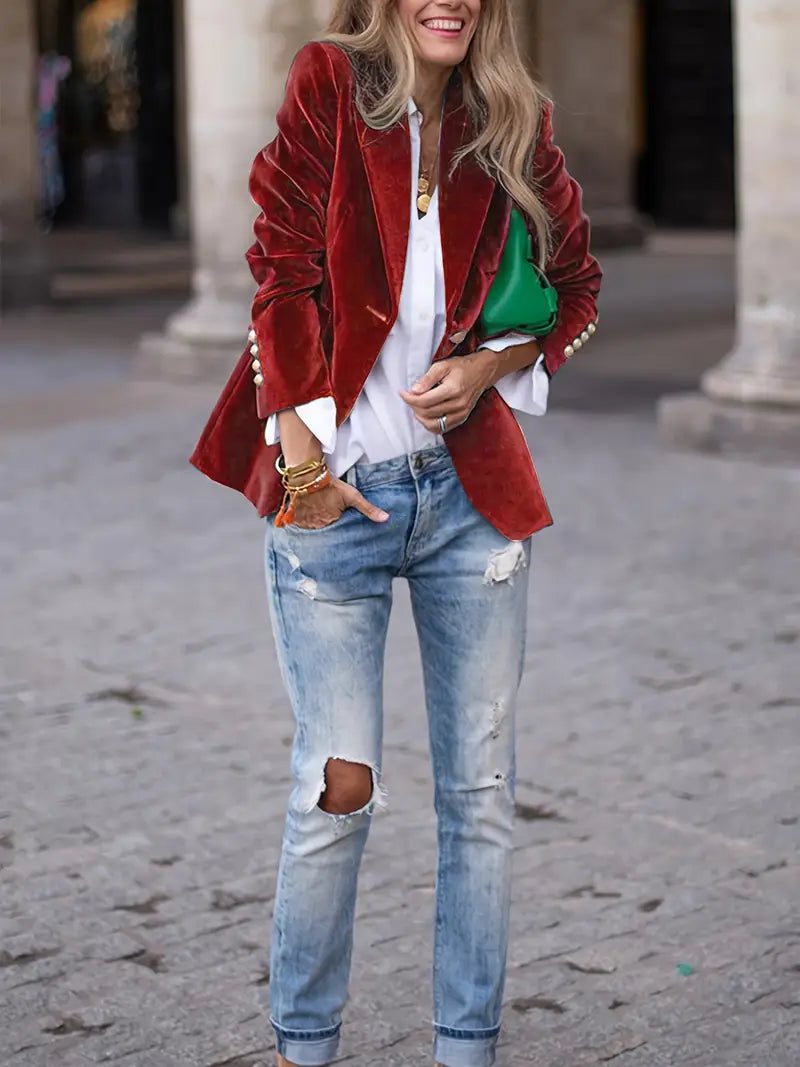 Levoire | Blazer Élégant Et Polyvalent