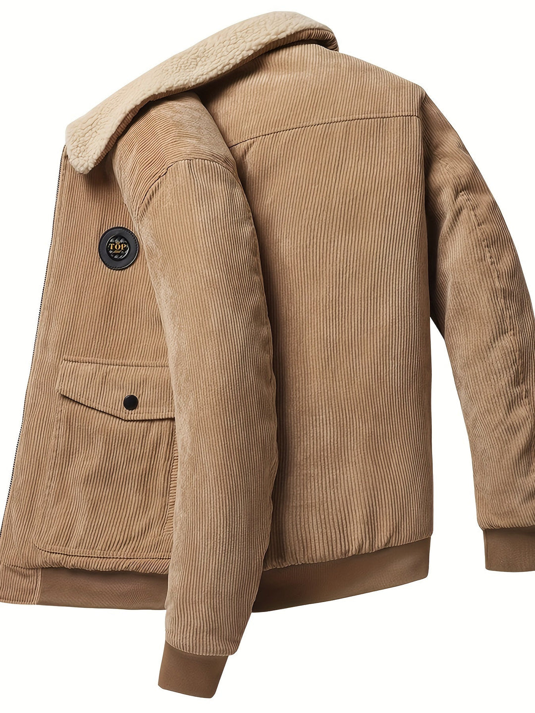 Levoire | Veste À Capuche En Polaire À Manches Longues Avec Cordon Et Fermeture Éclair