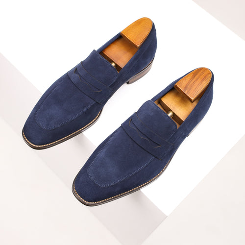 Levoire | Mocassins En Cuir À Enfiler Penny Chaussures Pour Hommes