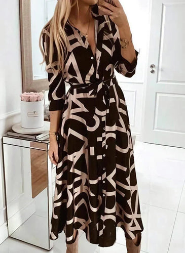 Levoire | Robe maxi intemporelle décolleté en V