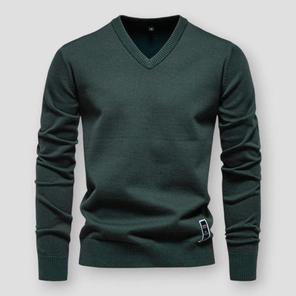 Levoire | Pull d'Automne Décontracté Vert