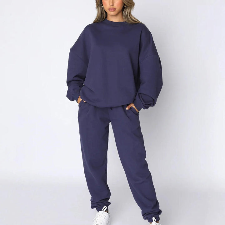 Levoire | Vêtements décontractés pour femmes à manches longues Bleu foncé