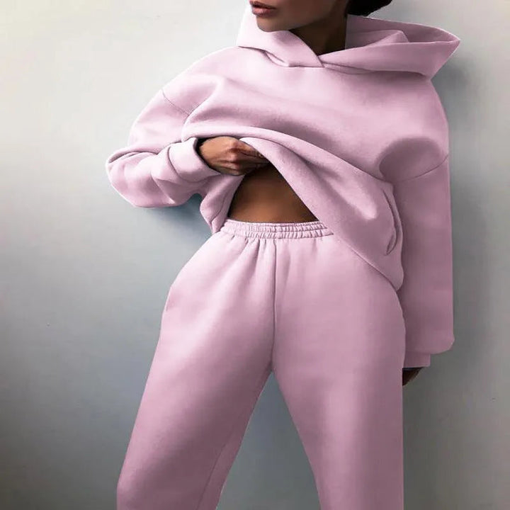 Levoire | Sweatshirt Robe Deux Pièces Rosa