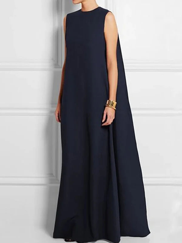 Levoire | Longue robe Bleu marine