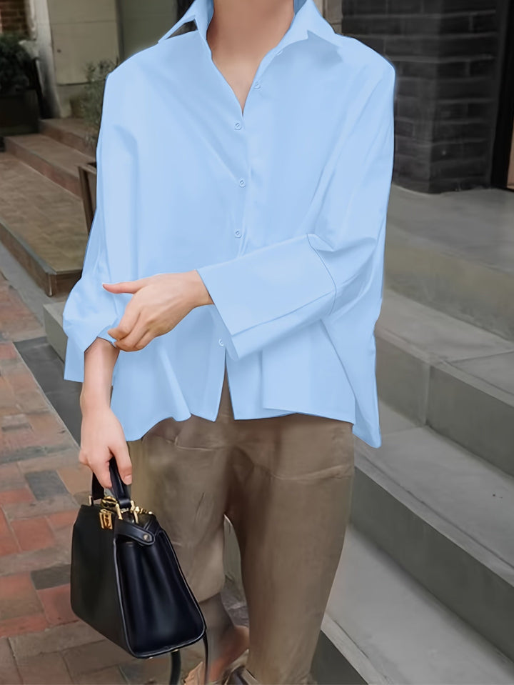 Levoire | Chemise Col Intemporel Avec Manches Longues À Poignets