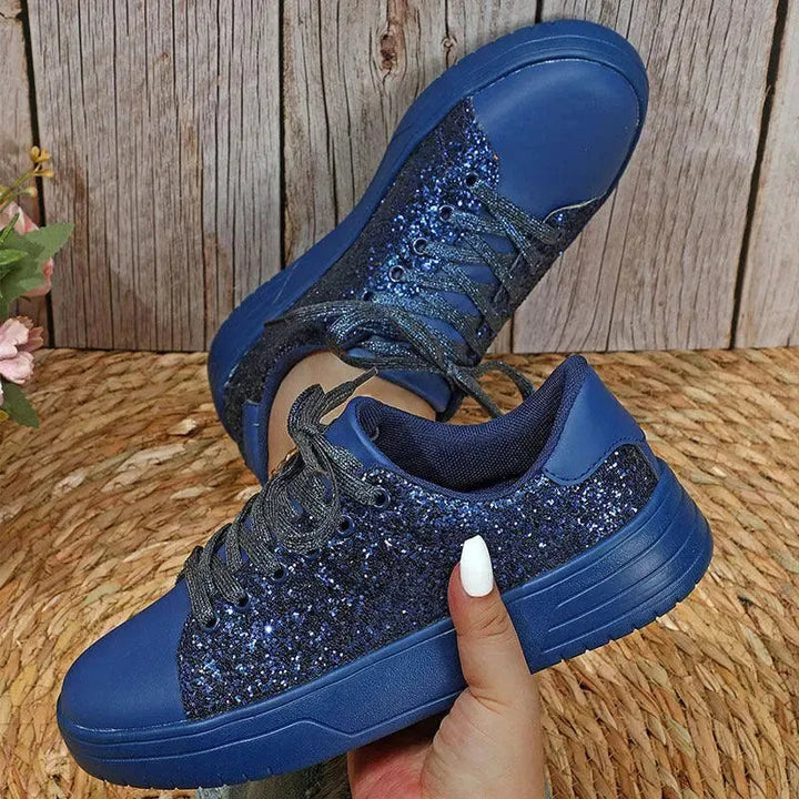 Levoire | Baskets scintillantes avec des paillettes