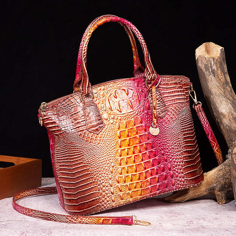 Levoire | Sac À Bandoulière Rétro Portable Pour Femmes Rose Brun