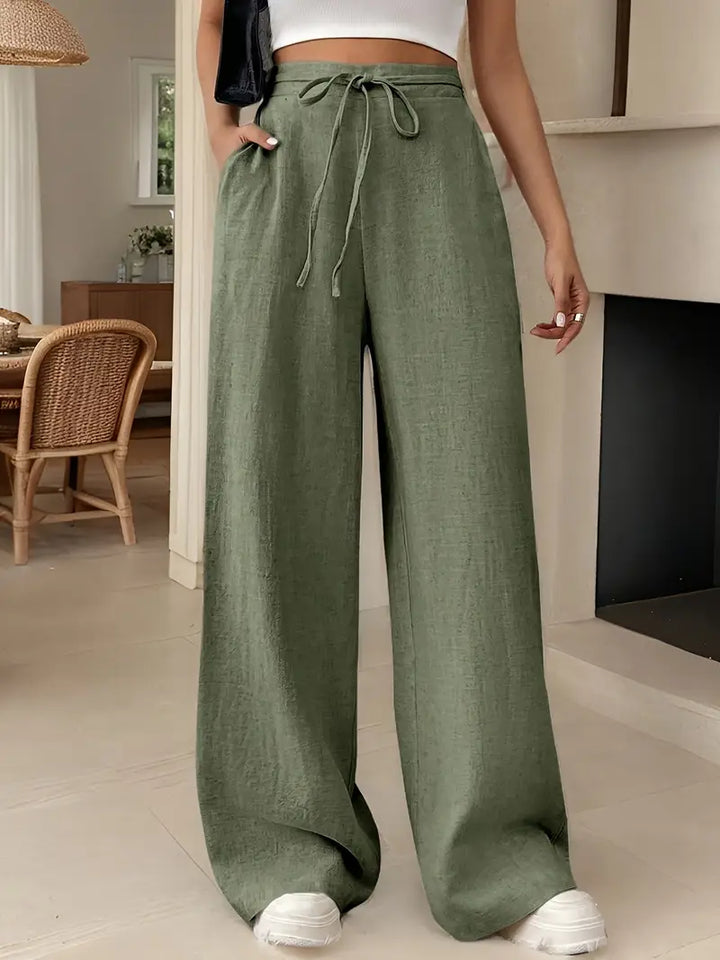 Levoire | Pantalon De Printemps Et D'Été Pour Femmes Matcha
