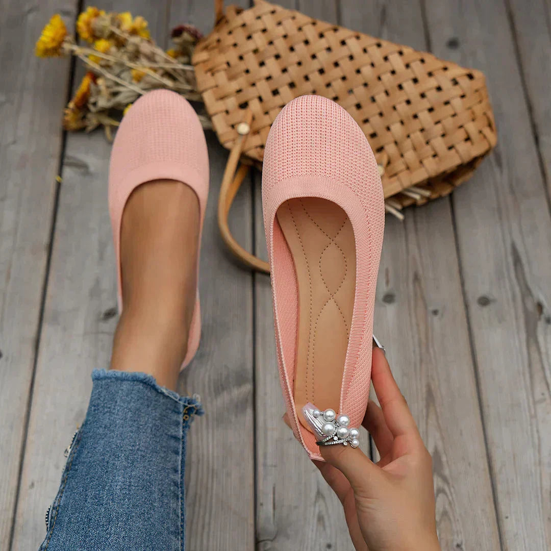 Levoire | Letthe Puste Shoes With Non-Slip Strap On The Sole Rosa