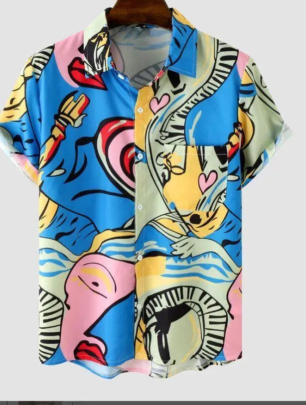 Levoire | Chemise homme avec impression numérique 3D