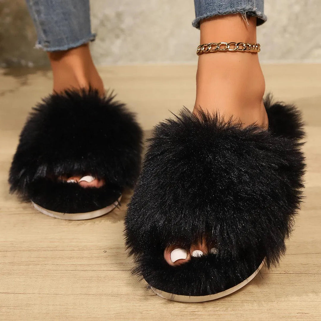 Levoire | Chaussures à semelles ouvertes en velours