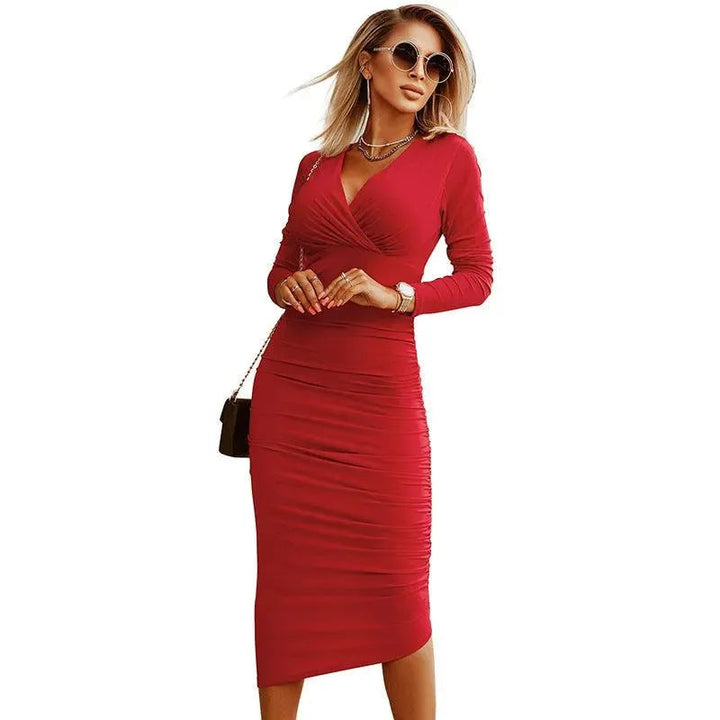 Levoire | Robe à décolleté V profond pour femmes