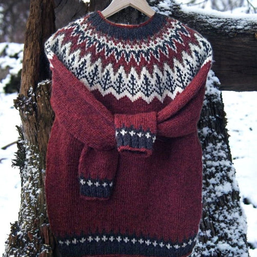 Levoire | Pull Jacquard Élégant Et Confortable