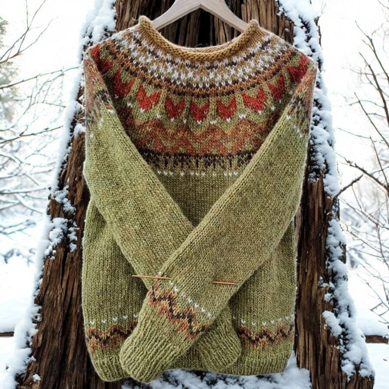 Levoire | Gilet Vintage Élégant Vert