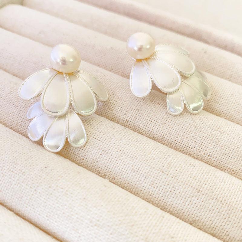 Levoire | Boucles D'Oreilles À Fleurs À Deux Couches