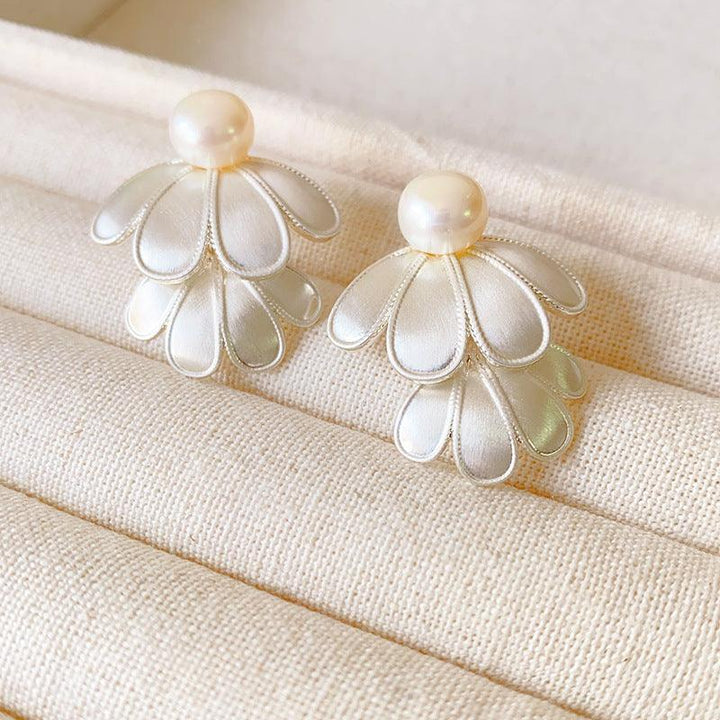Levoire | Boucles D'Oreilles À Fleurs À Deux Couches
