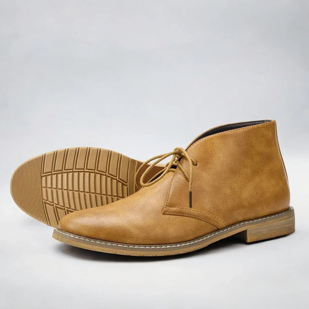 Levoire | Chukka Chaussures en Cuir Animal Braun