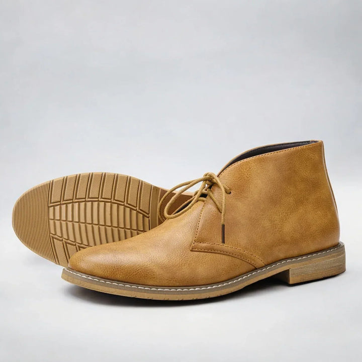 Levoire | Chukka Chaussures en Cuir Animal Braun