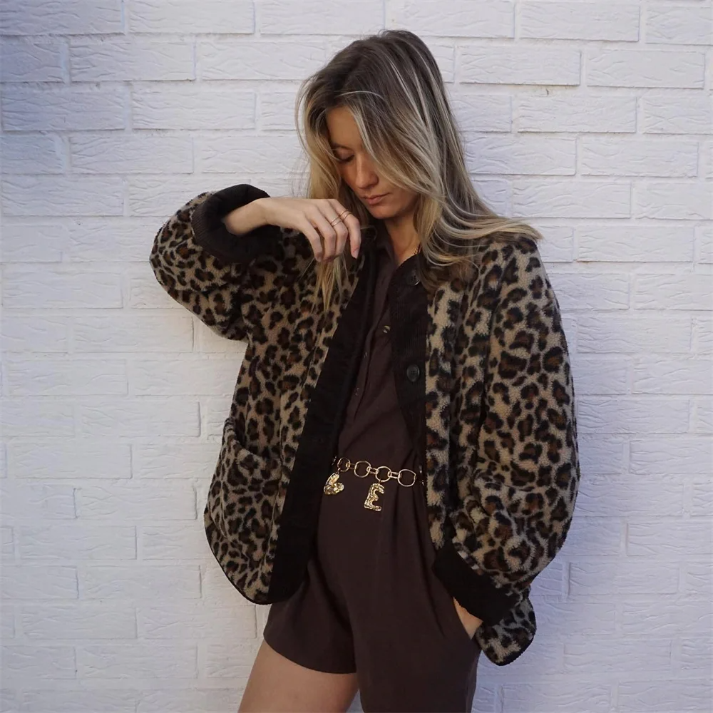 Levoire | Gilet Avec Motif Léopard