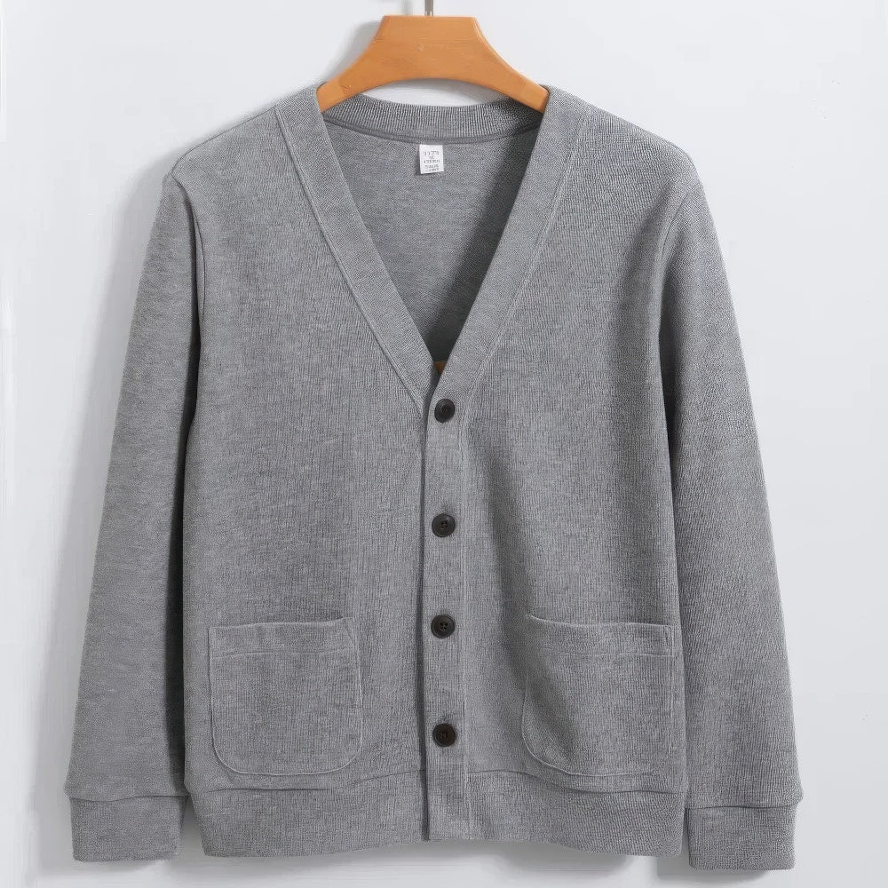 Levoire | Pull à Col Montant Torsadé Gris