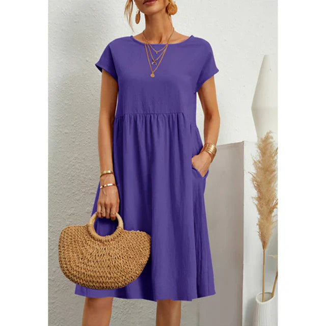 Levoire | Coupe Régulière - Robe En Jersey Lilas