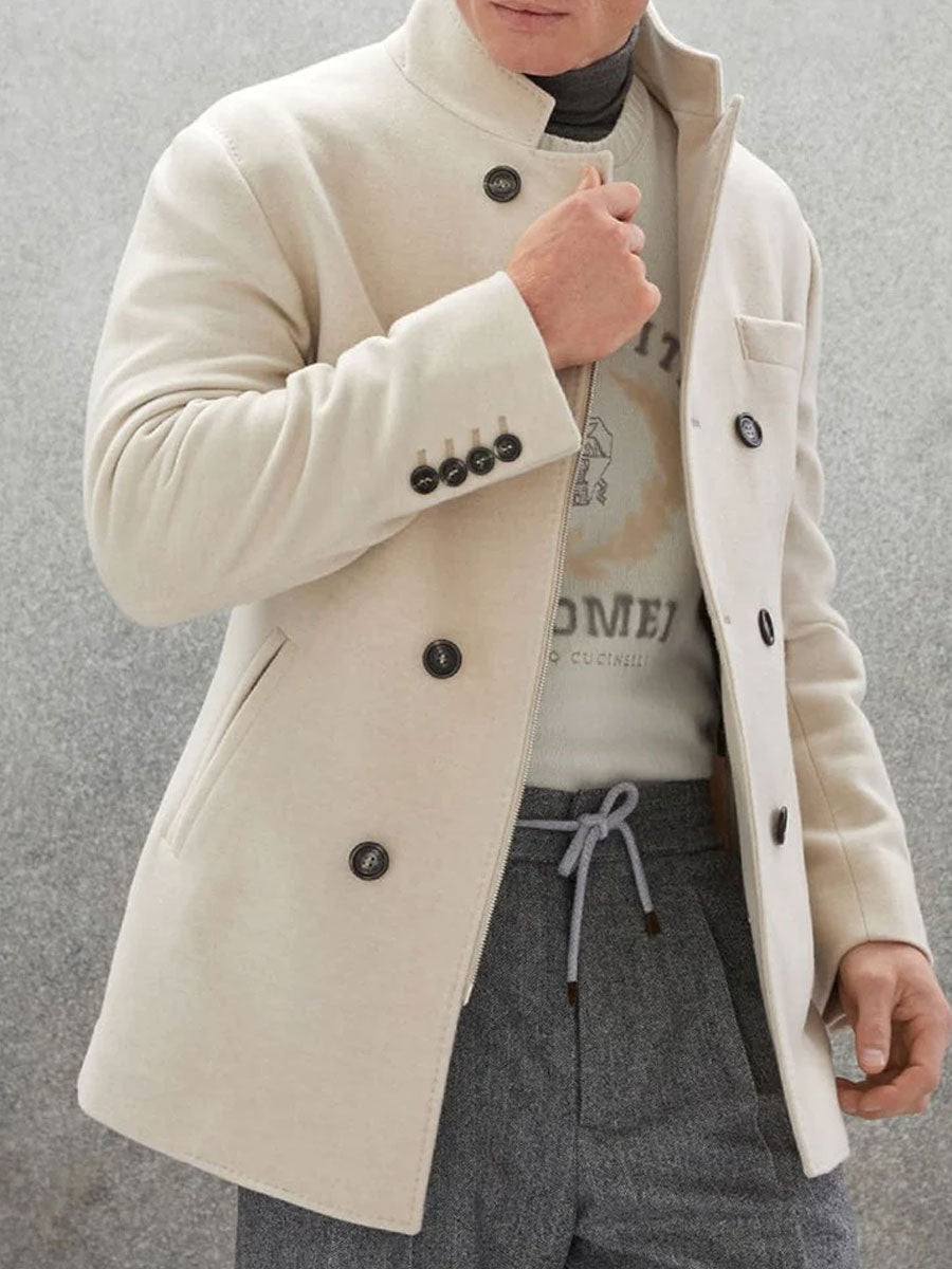 Levoire | Veste en Laine Double Rangée Élégante et Chaude