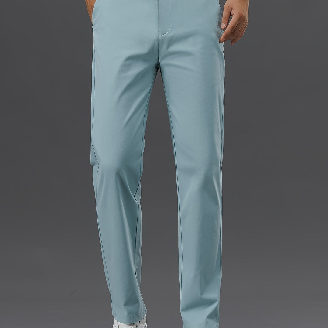 Levoire | Affaires Détendues Ajustement Étroite Pantalons Pour Hommes Avec Poches