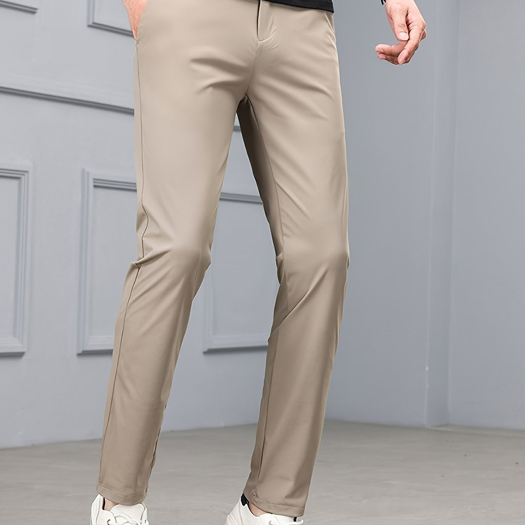 Levoire | Pantalons Confortables Pour Hommes Avec Des Matériaux Extensibles Et Des Poches