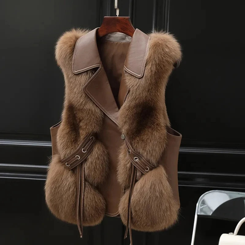 Levoire | Gilet Élégant Châtaignier