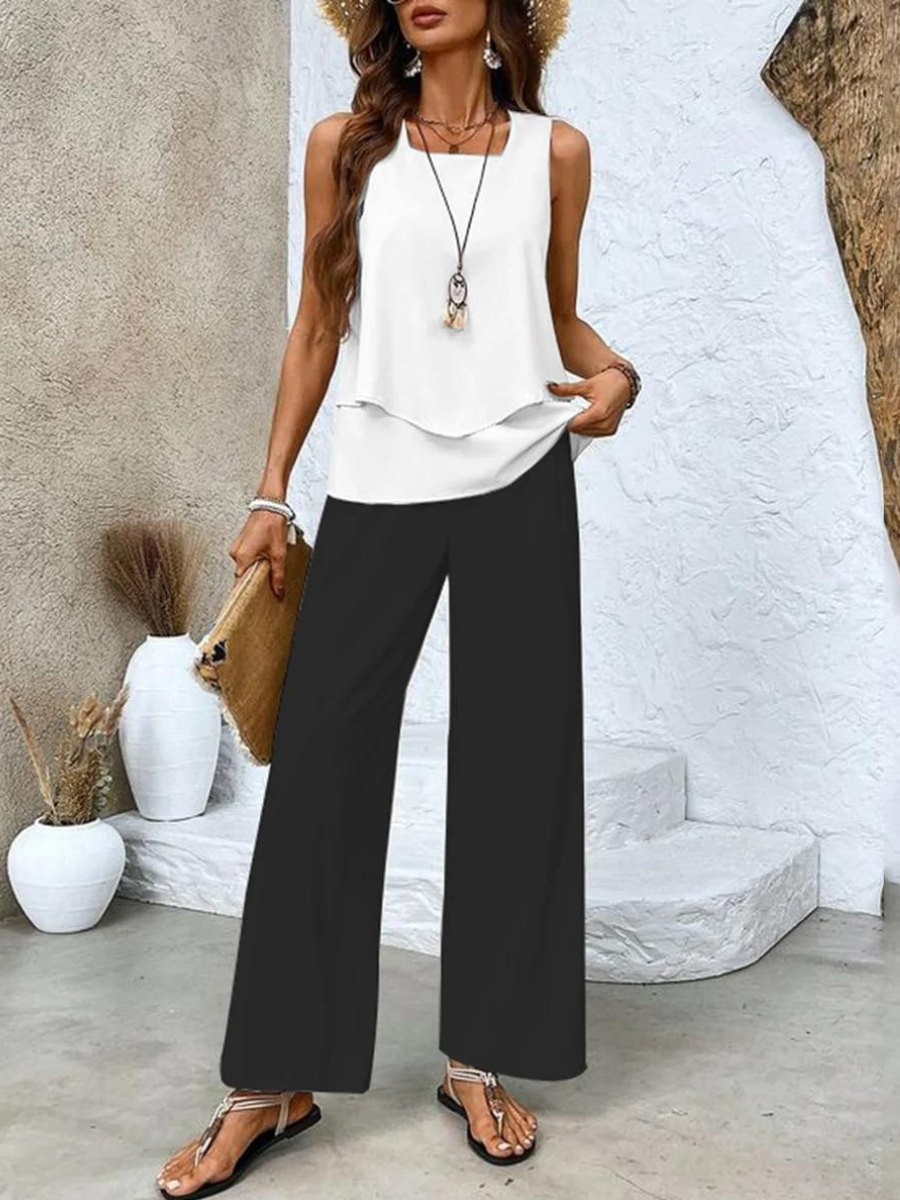 Levoire | Tenue D'Été Élégant Noir