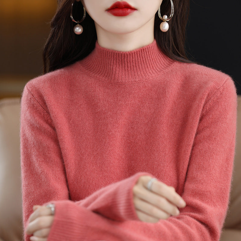 Levoire | Pull Avec Sensation Cachemire Rouge vif