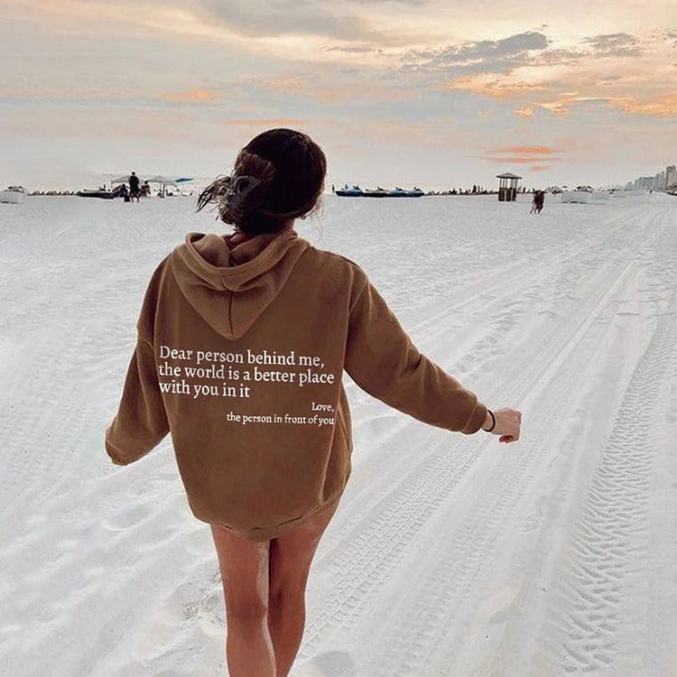 Levoire | Cher Personne Sweat À Capuche Khaki