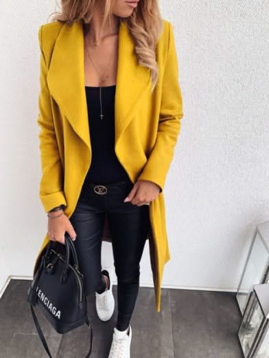 Levoire | Puffer Glamour, Le Compagnon Parfait Contre Le Froid Jaune