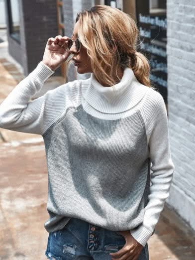 Levoire | Pulls Col Roulé Classiques Chaleur Et Élégance Au Quotidien Gris