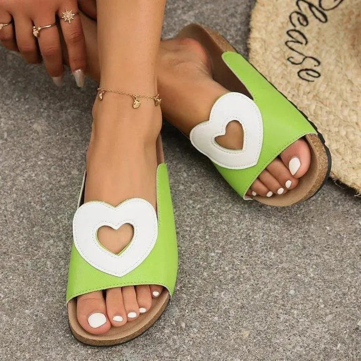 Levoire | Sandales Love avec design en forme de cœur